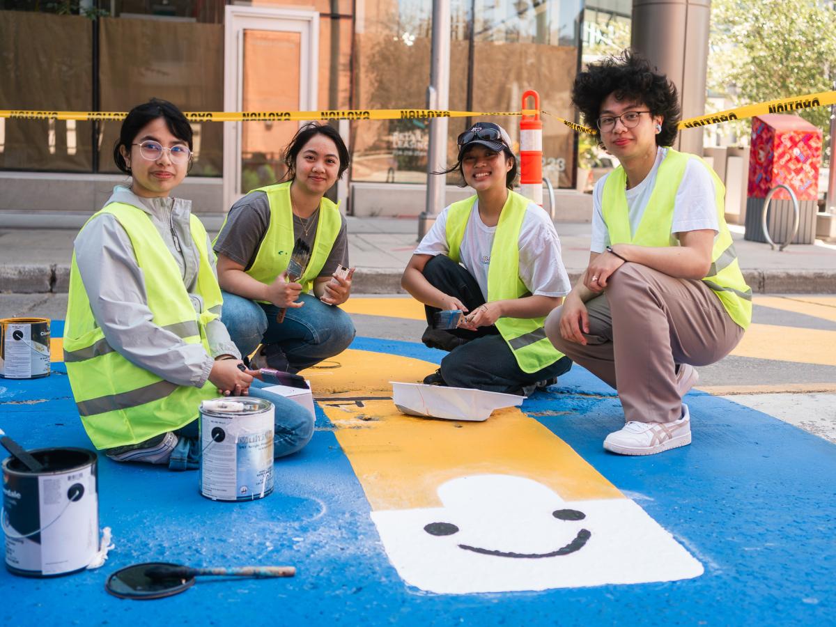 Volunteer group photo
